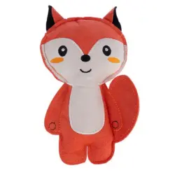 Zorro TIAKI Squeaky juguete para perros - 19 x 12 x 4 cm (L x An x Al)