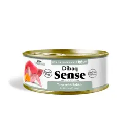 0.07 KG Dibaq Sense Hypoallergenic Grain Free Atún y Conejo lata para gatos