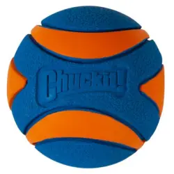 Chuckit! Ultra Squeaker Pelota con Sonido y Rebote para perros - L