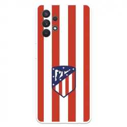Funda Escudo Rojiblanco Licencia Oficial Atlético de Madrid para Samsung Galaxy A32 4G