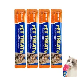 FurryFusion Pasta multivitamínica para gatos, 20 unidades de 16 g - Salmón