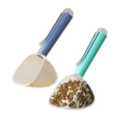 MCBOSON Cuchara medidora forma animal: escala 20 a 180 ml + clip bloqueo - 1 artículo