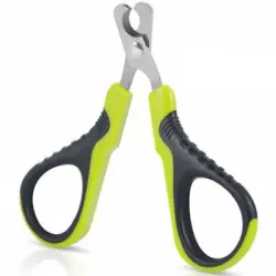 Pawffee Cortaúñas profesional de acero inoxidable, curvo, para perros/gatos - 1 pieza
