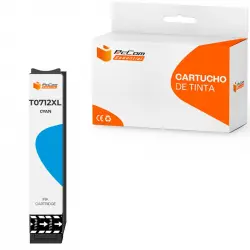 Pccom Essential Cartucho Tinta Compatible Epson T0712/T0892 Cian