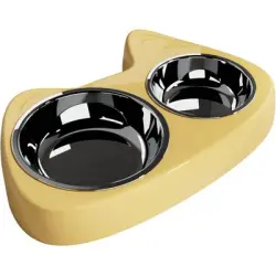 UAMLY Soporte doble para comederos de comida para gatos - Artículo 1