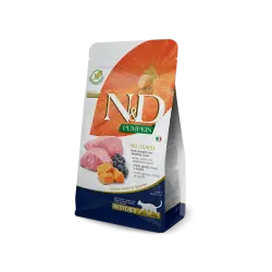 5Kg Farmina ND Pumpkin Neutered pienso para gatos de Cordero y  Arandano