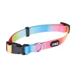 Collar TIAKI Rainbow - Talla S: aprox. 25 - 40 cm de contorno de cuello