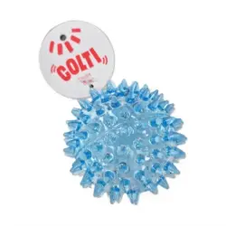 Colti Pelota Spike Azul  para Perros, 7 cm