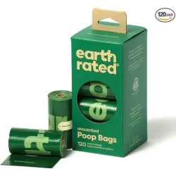 FurryFusion Bolsas para excrementos de perro - 120 bolsas - 1 pieza
