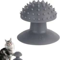 FurryFusion Cepillo para el aseo de gatos - Gris