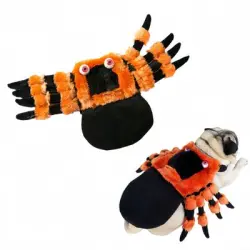 FurryFusion Disfraces de araña de ojos rojos para perros para Halloween - S