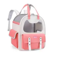 FurryFusion Mochila para gatos - rosa