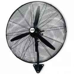 HJM Ventilador de Pared 210W Negro