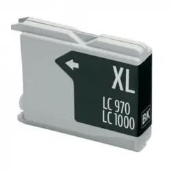 Inkpro Cartucho de Tinta Compatible con Brother LC970XL/1000XL Negro