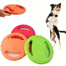IntiMeg  frisbee para perros - rosa roja