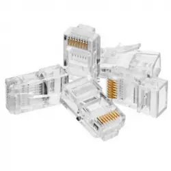 PcCom Essential Conector RJ-45 Cat6 100 Unidades