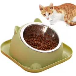 UAMLY Comedero para gatos con abertura en ángulo - Artículo 1