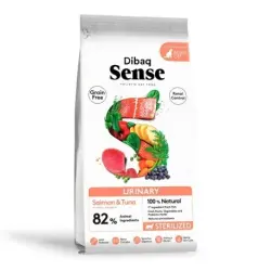 1.5 KG 1.5 kg Dibaq Sense Urinary Grain Free Adult Salmón y Atún pienso para gatos