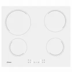 Candy Idea CH64CCW Placa Vitrocerámica 4 Zonas 60cm Blanca