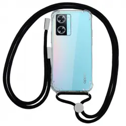 Cool Carcasa Cordón Negro para Oppo A57s/A77 5G/Realme Narzo 50 5G