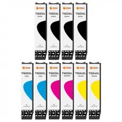 Pccom Essential Cartucho Tinta Compatible con Epson T1631/T1632/T1633/T1634/16XL Negro/Cian/Magenta/Amarillo Pack 10