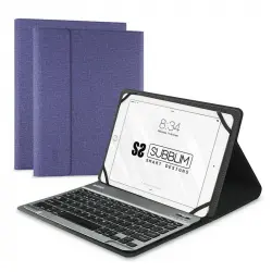 Subblim Keytab Pro Bluetooth Lila para Tablet 10.1"