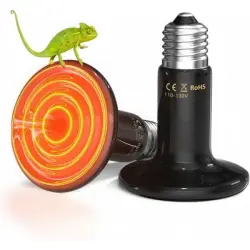 ZooVenture Juego de 2 bombillas calefactoras cerámica 27 animales pequeños - 75W