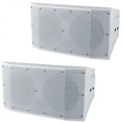 Electro Voice Evid-S10.1D 2x Subwoofers 10" 400W Blancos