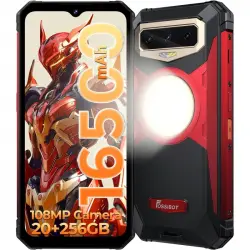 Fossibot F102 20GB(12GB+8GB)/256GB Rojo Libre