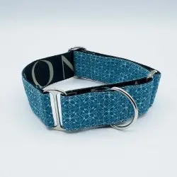 Baona collar guanabara martingale de nylon reciclado verde para perros