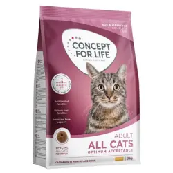 Concept for Life All Cats Adult pienso - NUEVO: 3 kg