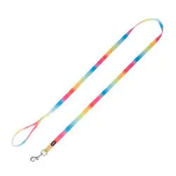 Correa TIAKI Rainbow para perros - Talla M: 200 cm x 20 mm (L x An)