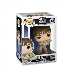 Funko Pop Star Wars Luke Entrenando con Yoda