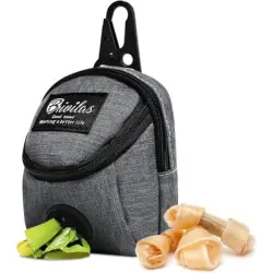 FurryFusion Bolsa multifuncional para premios para perros - 1 pieza