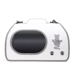 FurryFusion Bolso de hombro transpirable - Blanco