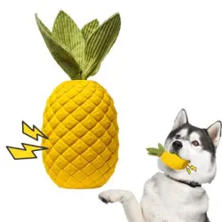 FurryFusion  de goma con forma de piña para perros - Artículo 1