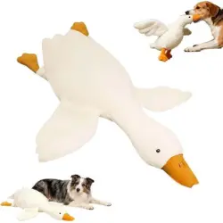 HausPets Peluche gigante de ganso para perros, 50 cm, antiestrés - Artículo 1