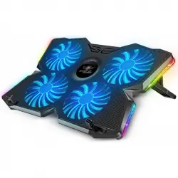 Spirit of Gamer Airblade 500 Base Refrigeradora RGB x4 Ventiladores para Portátiles hasta 17"