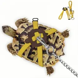 ZooVenture Arnés de cuero para tortuga pequeña - METRO