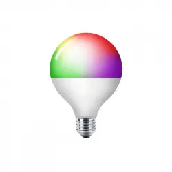 Muvit iO Bombilla Inteligente Globo E27 10W RGB+Blanco