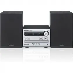 Panasonic SC-PM254EG-S Microcadena Bluetooth/CD/DAB+ 20W Plata