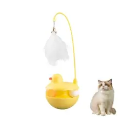 ZooVenture  para gatos con forma de pato - AMARILLO