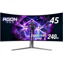 AOC AGON PRO AG456UCZD 45" OLED UltraWide QHD 240Hz FreeSync Premium USB-C Curvo