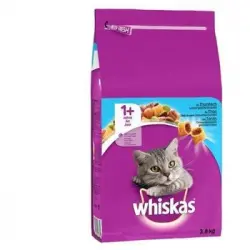 Croquetas De Atún Whiskas - Para Gatos Adultos - 3.8 Kg (x3)