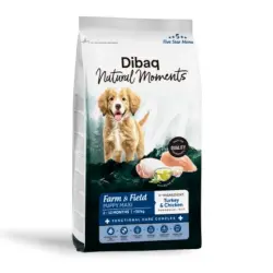 Dibaq Natural Moments Pienso Maxi Pavo y Pollo para cachorros - 12 kg
