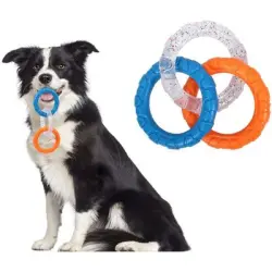 IntiMeg  de dentición de TPR para perros y gatos - Una pieza