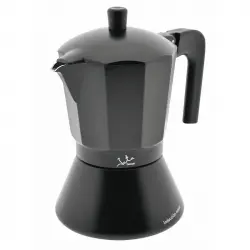 Jata CFI Cafetera Italiana 6 Tazas Negra