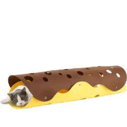 UAMLY  túnel plegable para gatos - AMARILLO