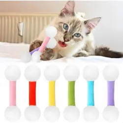 ZooVenture Juego de 6 juguetes con hierba gatera para gatos - 6 piezas