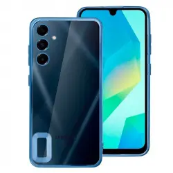 Cool Carcasa Borde Metalizado Azul para Samsung Galaxy A16 / A16 5G